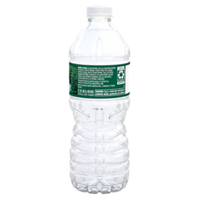 Single Serve Bottled Water - Natural Spring & Pure Water