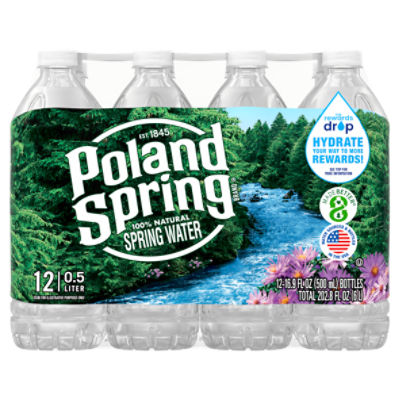 Spring Bottled Water  Poland Spring® Brand Natural Spring Water