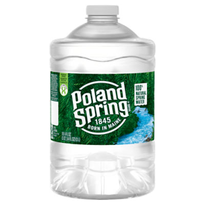 POLAND SPRING Brand 100% Natural Spring Water, 101.4-ounce plastic jug