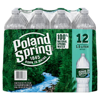 Spring Water -- 1 Liter | 12 Pack