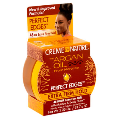 Creme of Nature Perfect Edges Extra Firm Hold Hair Gel, 2.25 oz