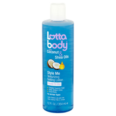 Lotta Body Style Me with Coconut & Shea Oils Texturizing Setting Lotion, 12 fl oz