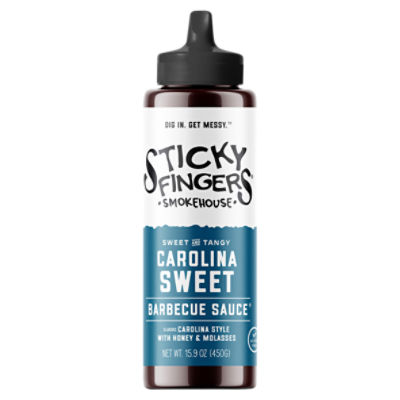 Sticky Fingers Smokehouse Carolina Sweet Barbecue Sauce, 15.9 oz, 15.9 Ounce