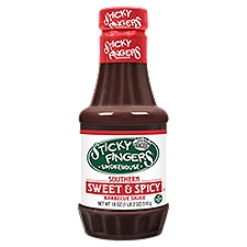 Sticky Fingers Barbecue Sauce - Habanero Hot, 18 oz