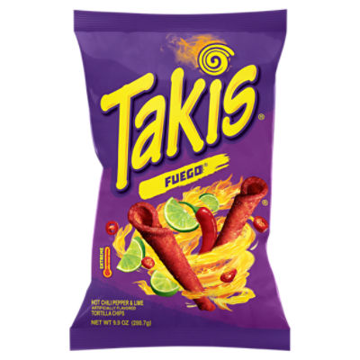 Takis Fuego Mini Peper Lime Tortilla Chips, 35g – SF Traders