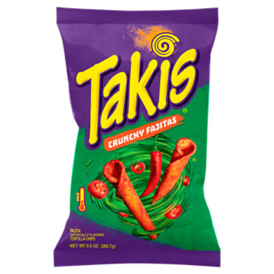 Takis Crunchy Fajitas Tortilla Chips, 9.9 oz