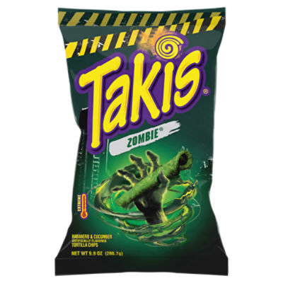 Takis Rolls Zombie Habanero & Cucumber Tortilla Chips