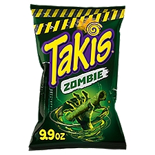 Takis Zombie 9.9 oz Sharing Size Bag, Habanero & Cucumber Rolled Tortilla Chips