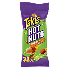 Takis Hot Nuts Smokin' Lime & Chipotle Double Crunch Peanuts, 3.2 oz
