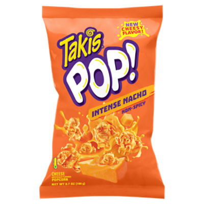 Takis Pop! Cheese Intense Nacho Popcorn, 6.7 oz