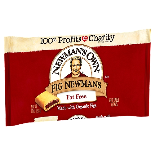 Newman's Own Fig Newmans Fat Free Fruit Filled Cookies, 10 oz