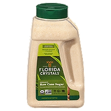 Florida Crystals Organic, Raw Cane Sugar, 48 Ounce