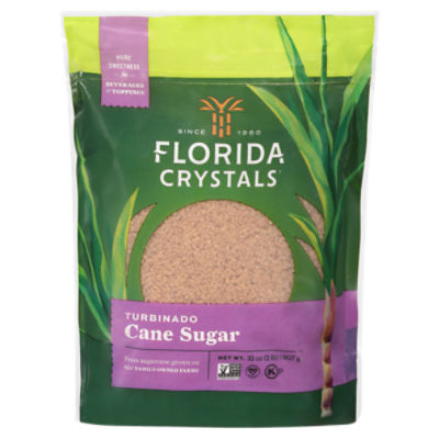 Florida Crystals Demerara Cane Sugar, 32 fl oz