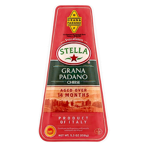 Stella Grana Padano Cheese, 5.3 oz