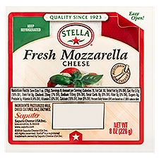 Stella Cheese, Fresh Mozzarella, 8 Ounce