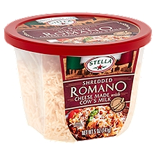 Stella Shredded Romano Cheese, 5 oz