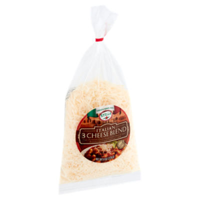 Italian 3 Cheese Blend Asiago, Parmesan & Romano