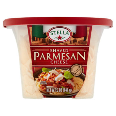 Stella Shaved Parmesan Cheese, 5 oz The Fresh Grocer