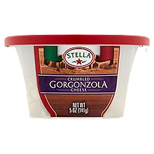 Stella Crumbled Gorgonzola Cheese, 5 oz