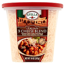 Stella Italian 3 Cheese Blend, 10 oz