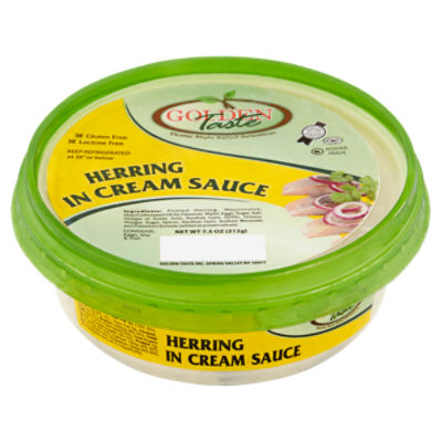 Golden Taste Herring in Cream Sauce, 7.5 oz