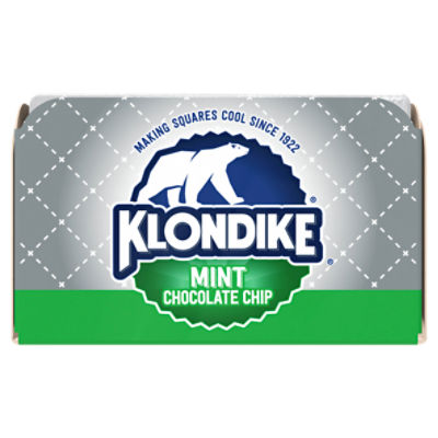 Klondike Mint Chocolate Chip Frozen Dairy Dessert Bars, 4 fl oz, 6 count