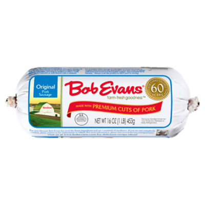 Bob Evans Original Pork Sausage, 16 oz, 16 Ounce