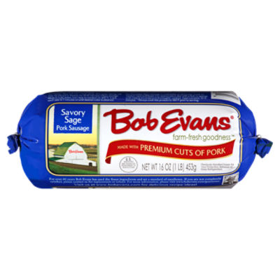 Bob Evans Savory Sage Pork Sausage, 16 oz ShopRite