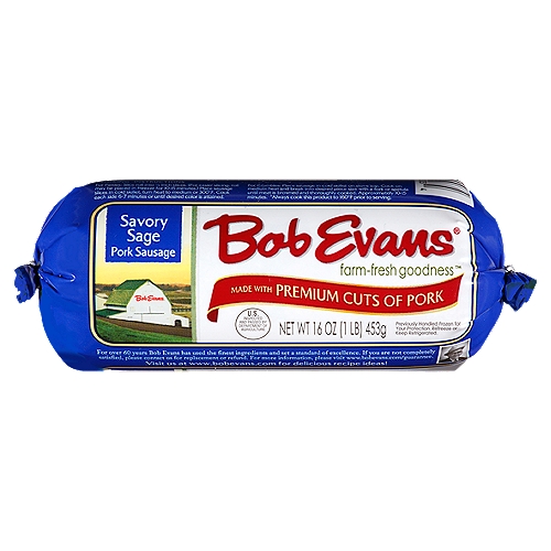 Bob Evans Savory Sage Pork Sausage, 16 oz