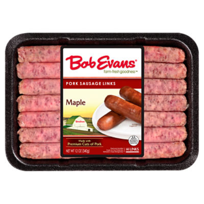 Bob Evans Maple Pork Sausage Links, 14 count, 12 oz ShopRite