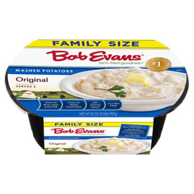 Bob Evans Farm-Fresh Goodness Original Mashed Potatoes Family Size, 32 oz -  Price Rite