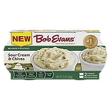 Bob Evans Sour Cream & Chives Mashed Potatoes, 12 oz
