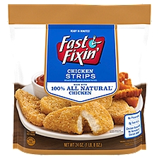 Fast Fixin' Chicken Breast Strips, 24 oz, 24 Ounce