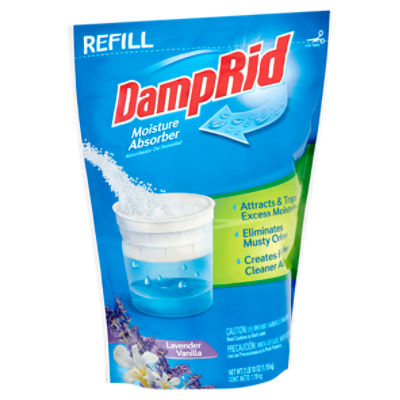 DampRid Lavender Vanilla Moisture Absorber Refill, 2 lb 10 oz