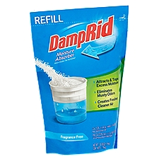 DampRid Fragrance Free Moisture Absorber Refill, 2 lb 10 oz, 42 Ounce