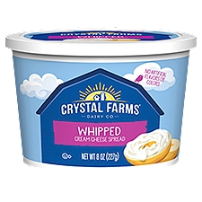 Crystal Farms Whipped Cream Cheese Spread, 8 oz