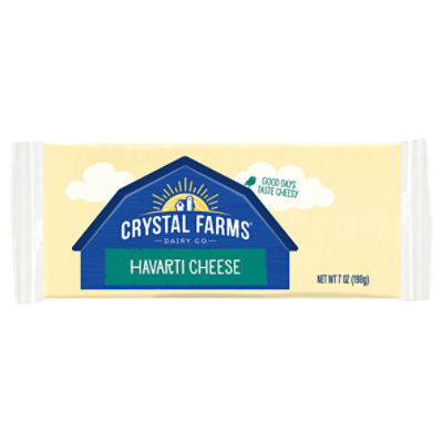 Crystal Farms Havarti Cheese, 7 oz