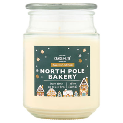 Candle-Lite North Pole Bakery Candle Limited Edition, 18 oz