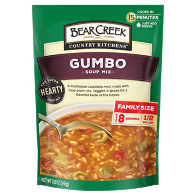 Bear Creek Gumbo dry soup mix, 8.8 oz