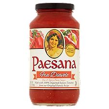 Paesana Hot & Spicy, Pasta Sauce, 25 Ounce
