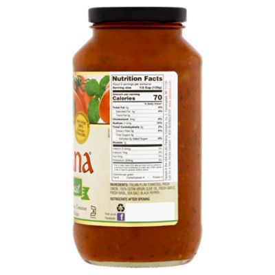 Paesana Tomato Basil Pasta Sauce 25 oz The Fresh Grocer