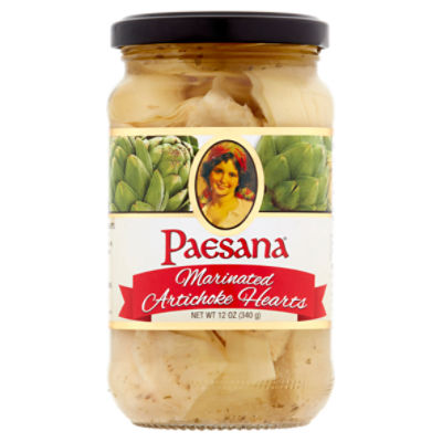 Paesana Marinated Artichoke Hearts, 12 oz