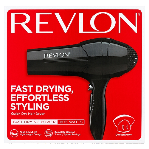Revlon Quick Dry 1875 Watts Hair Dryer