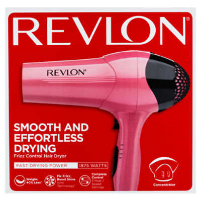 Revlon Frizz Control 1875 Watts Hair Dryer ShopRite