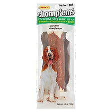 Ruffin' It Chomp'ems Premium Beefhide Stick Dog Chew, 4.2 oz