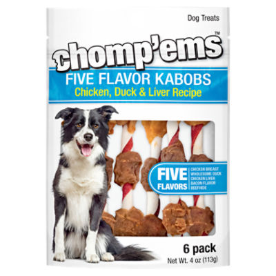 CHOMP'EMS FIVE FLAVOR KABOBS