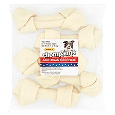 Ruffin' It Chomp'ems American Beefhide, Dog Chews, 5 Each