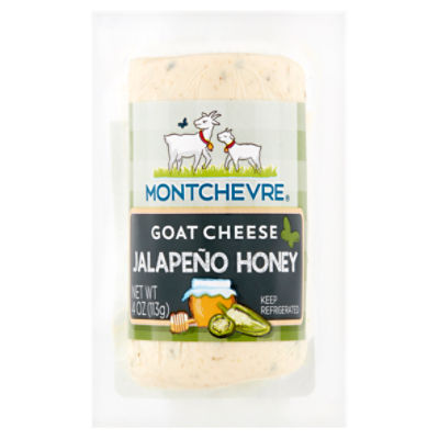 Montchevre Jalapeño Honey Goat Cheese, 4 oz