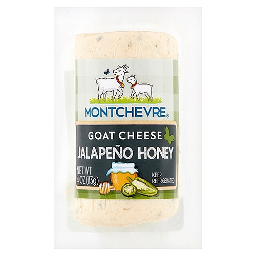 Montchevre Jalapeño Honey Goat Cheese, 4 oz