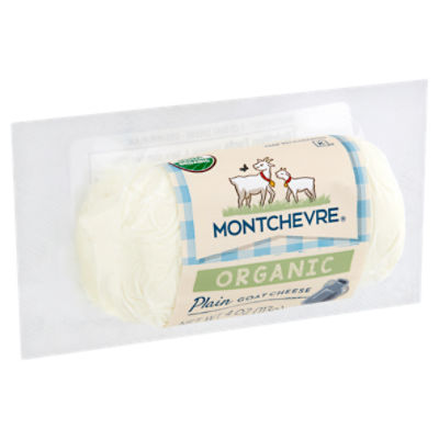 Montchevre Organic Plain Goat Cheese, 4 oz